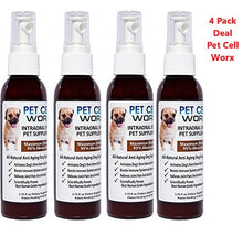 Pet Cell Worx Discounted Rate - 4 Bottle Value Pack HOLIDAY DEAL