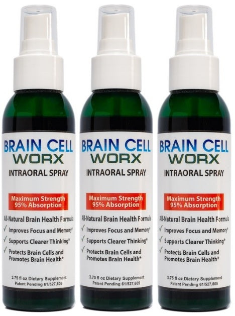 Brain Cell Worx One Time Offer - 3 Pack Savings